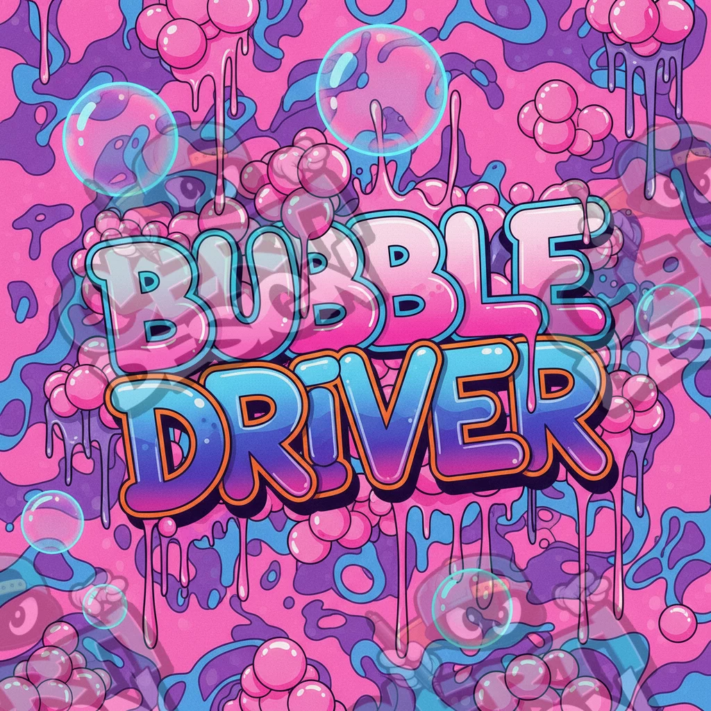 Bubble Driver Pre-Made 3.5g Square Mylar Bags