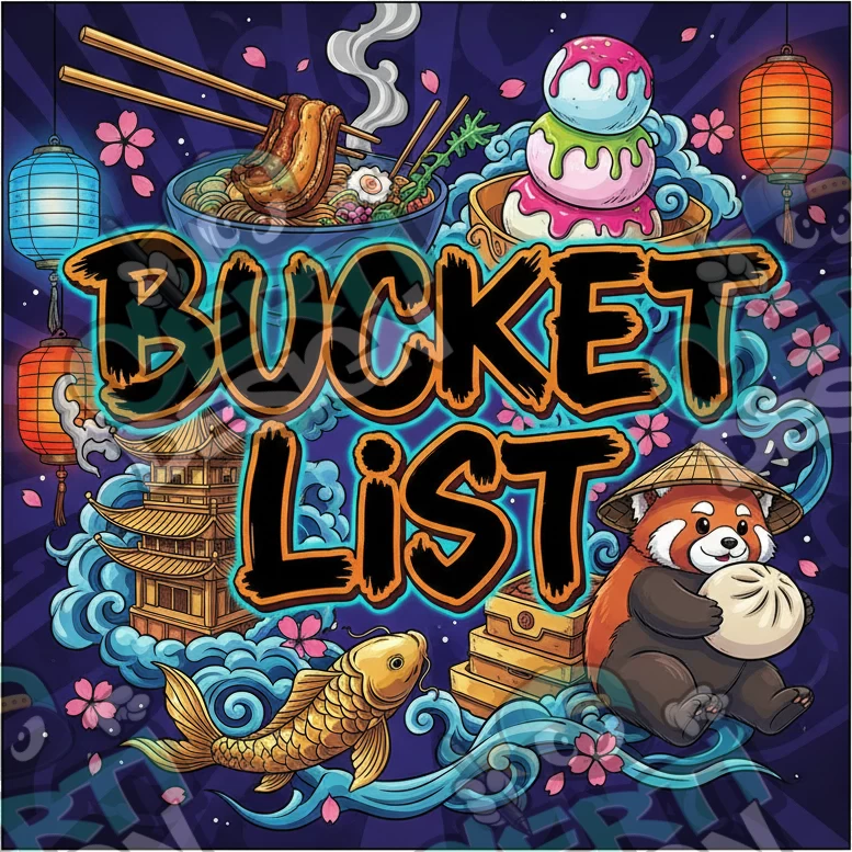 Bucket List Pre-Made 3.5g Square Mylar Bags