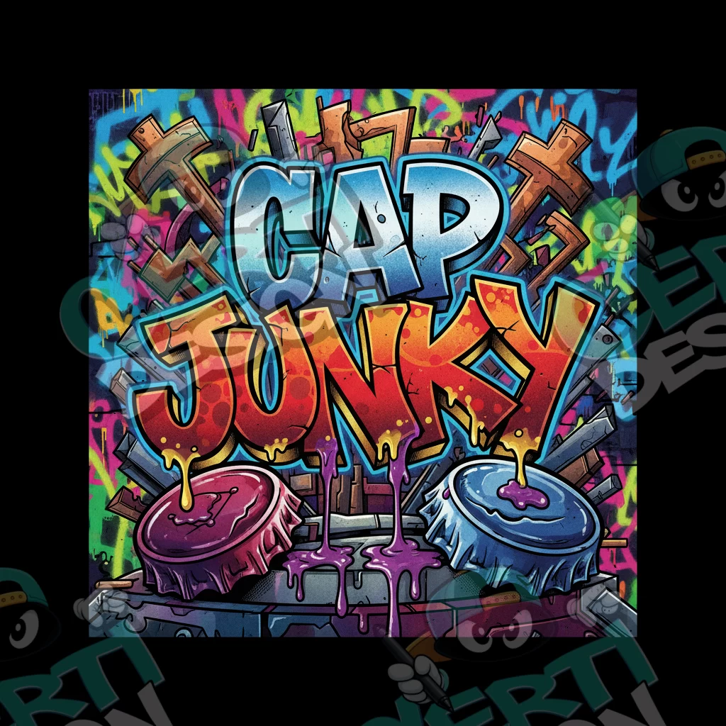 Cap Junky Pre-Made 3.5g Square Mylar Bags