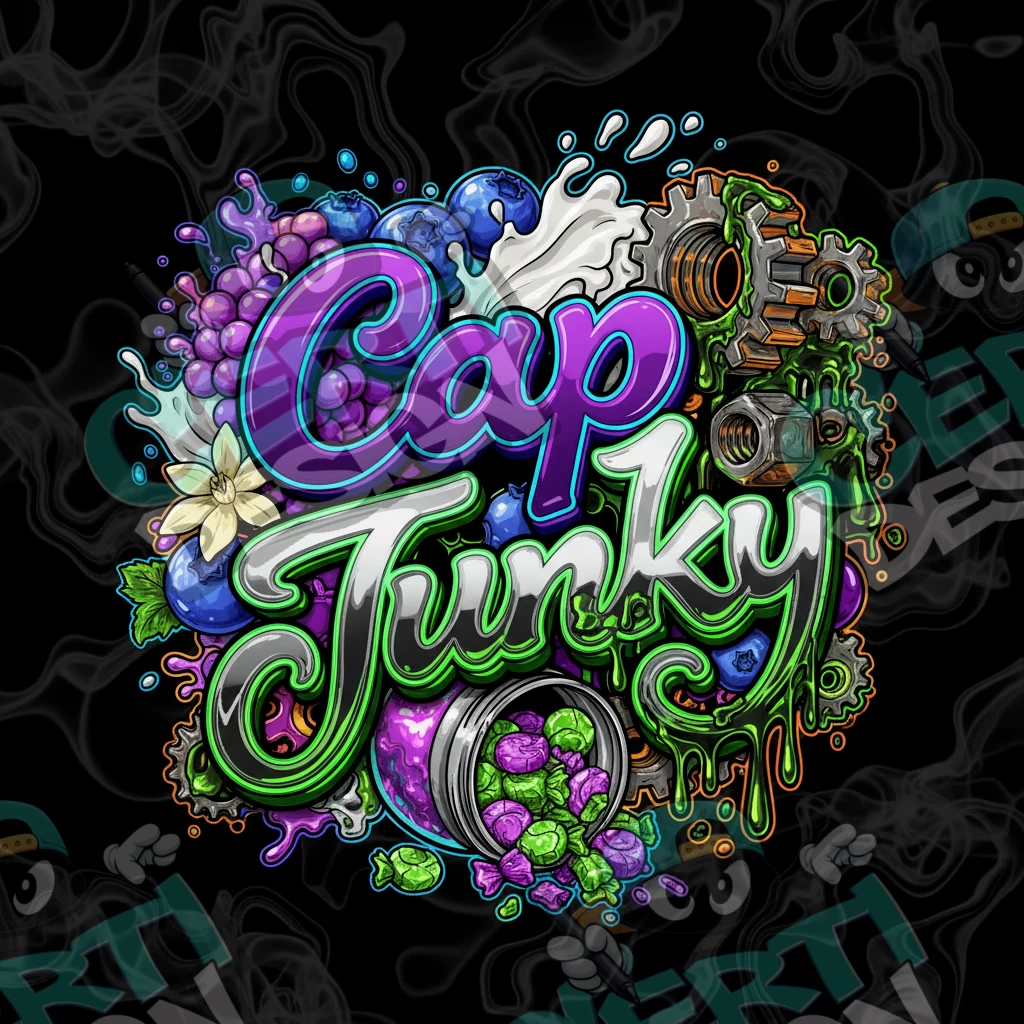 Cap Junky Pre-Made 3.5g Square Mylar Bags