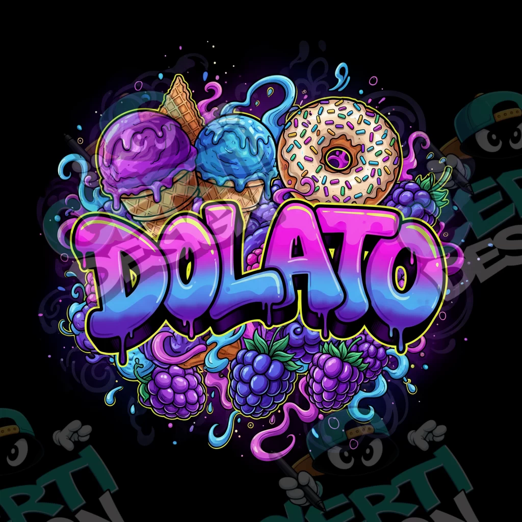 Dolato Pre-Made 3.5g Square Mylar Bags