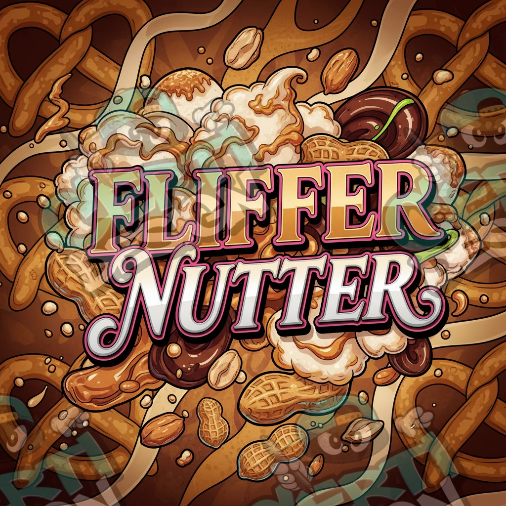 Fluffer Nutter Pre-Made 3.5g Square Mylar Bags