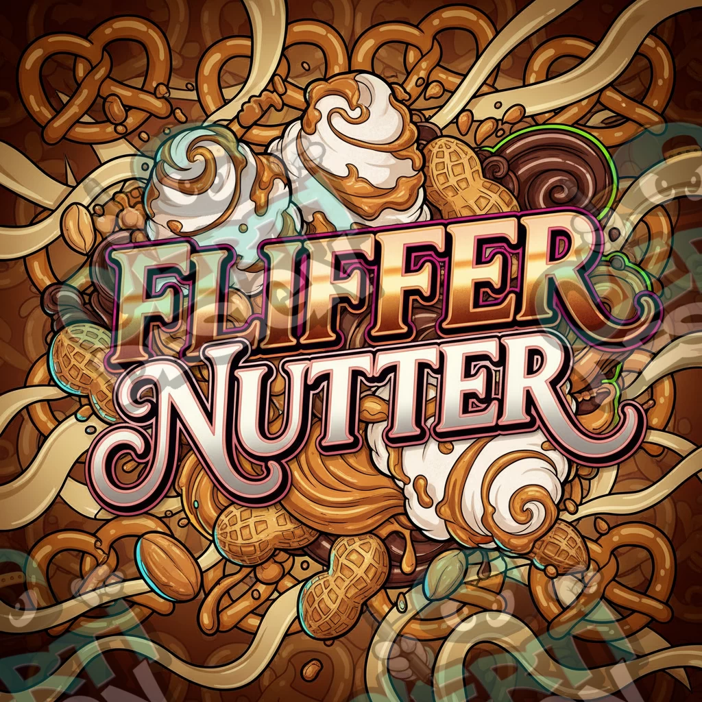 Fluffer Nutter Pre-Made 3.5g Square Mylar Bags