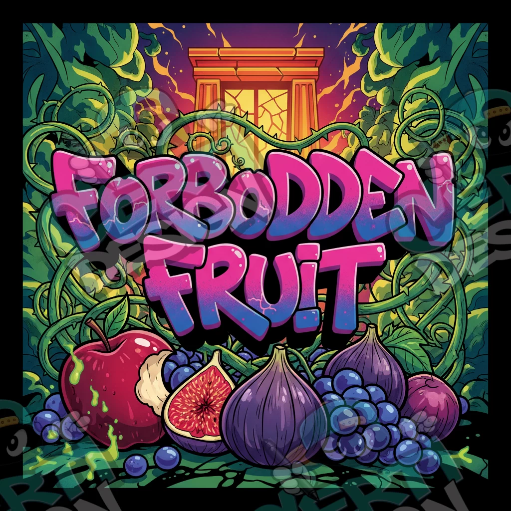 Forbidden Fruit Pre-Made 3.5g Square Mylar Bags