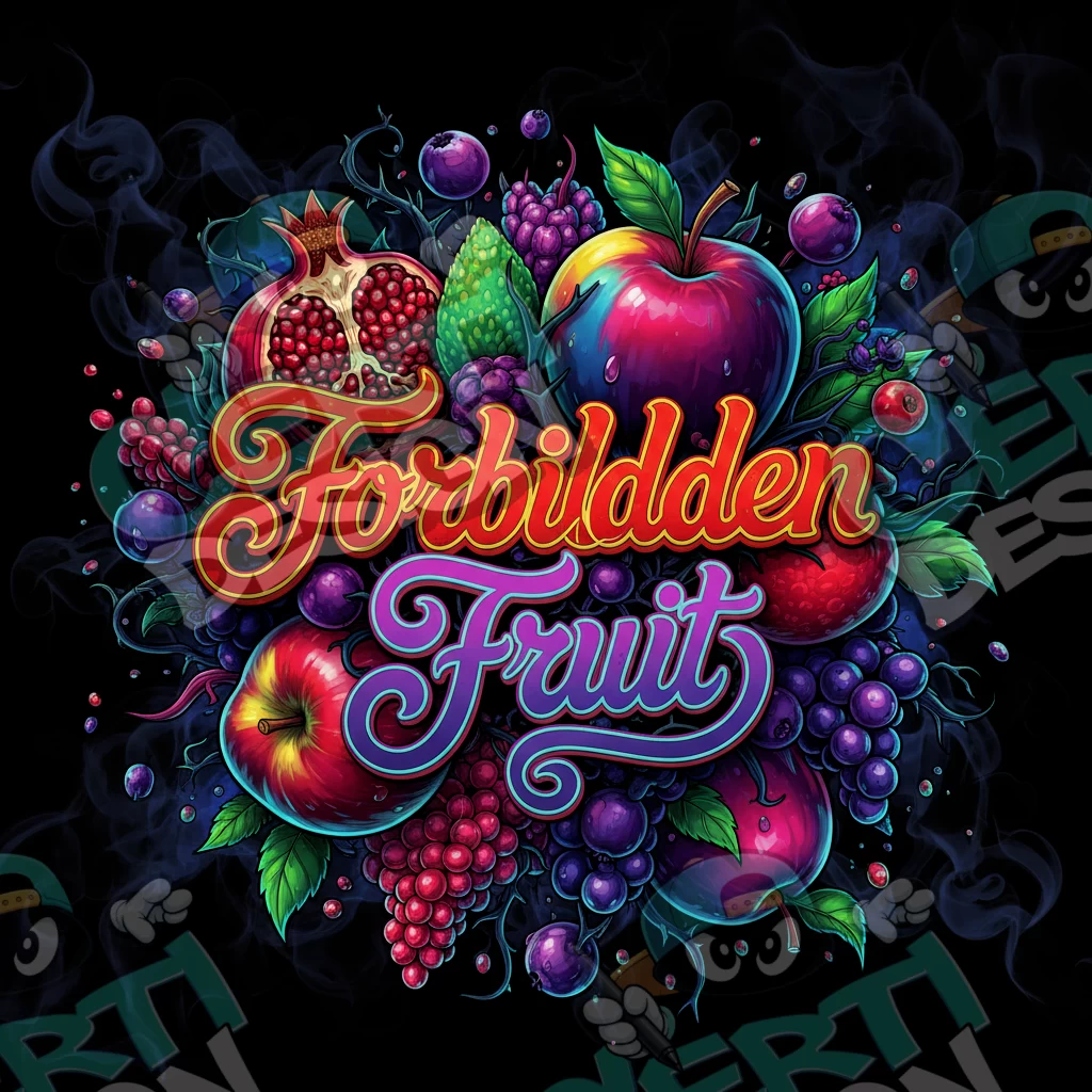 Forbidden Fruit Pre-Made 3.5g Square Mylar Bags
