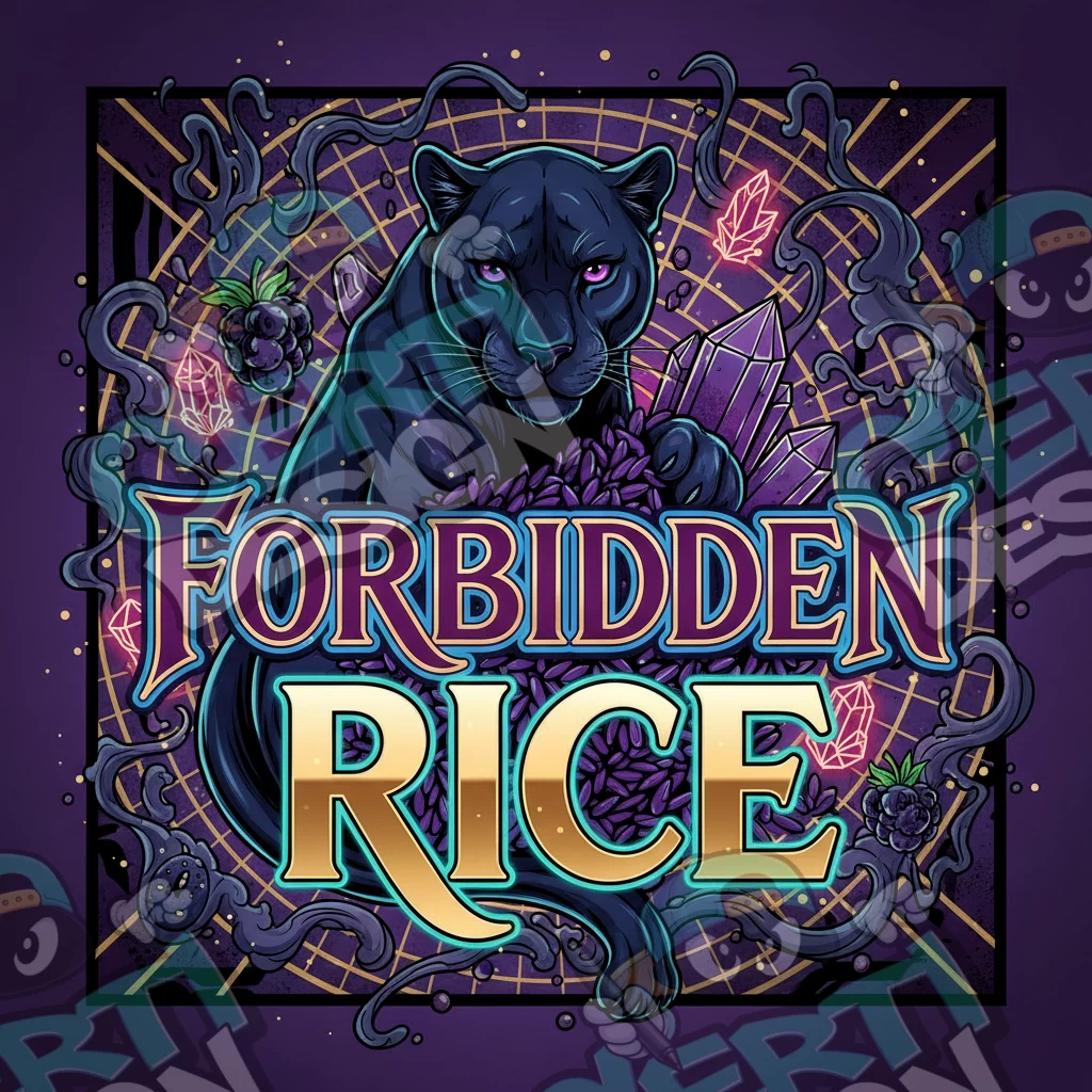 Forbidden Rice Pre-Made 3.5g Square Mylar Bags