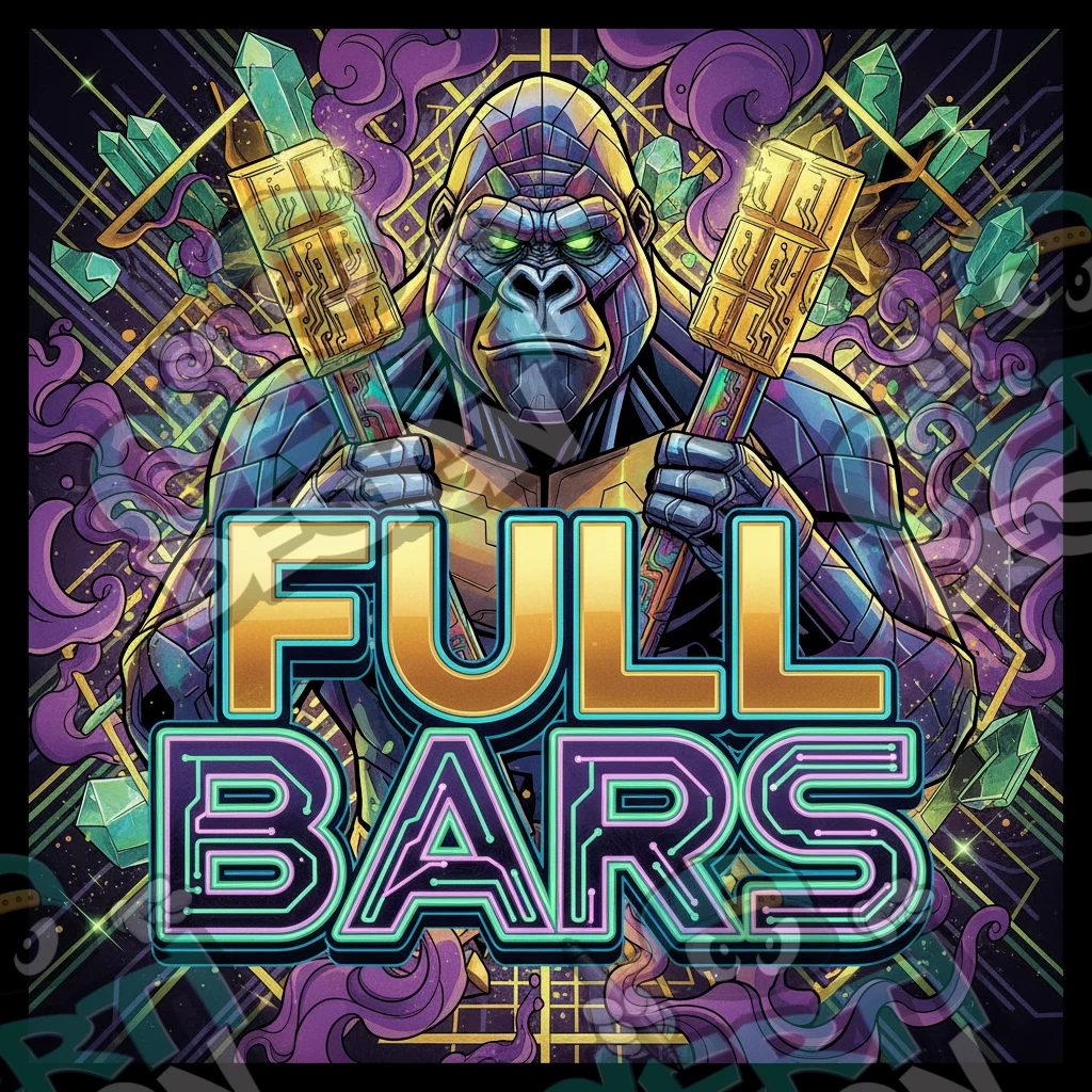 Full Bars Pre-Made 3.5g Square Mylar Bags