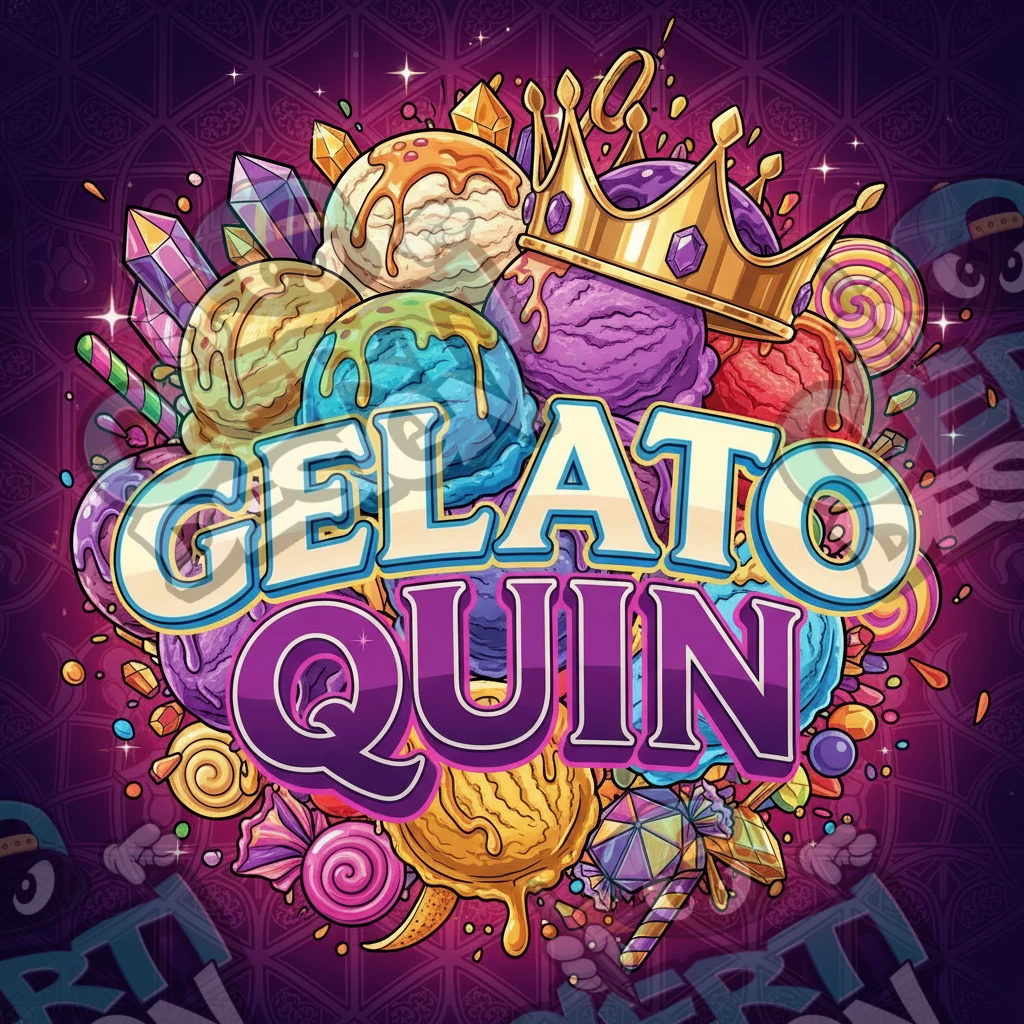 Gelato Quin Pre-Made 3.5g Square Mylar Bags
