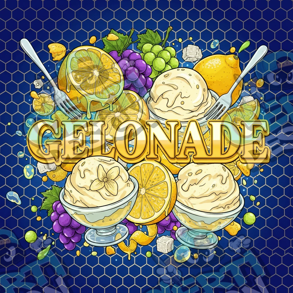 Gelonade Pre-Made 3.5g Square Mylar Bags