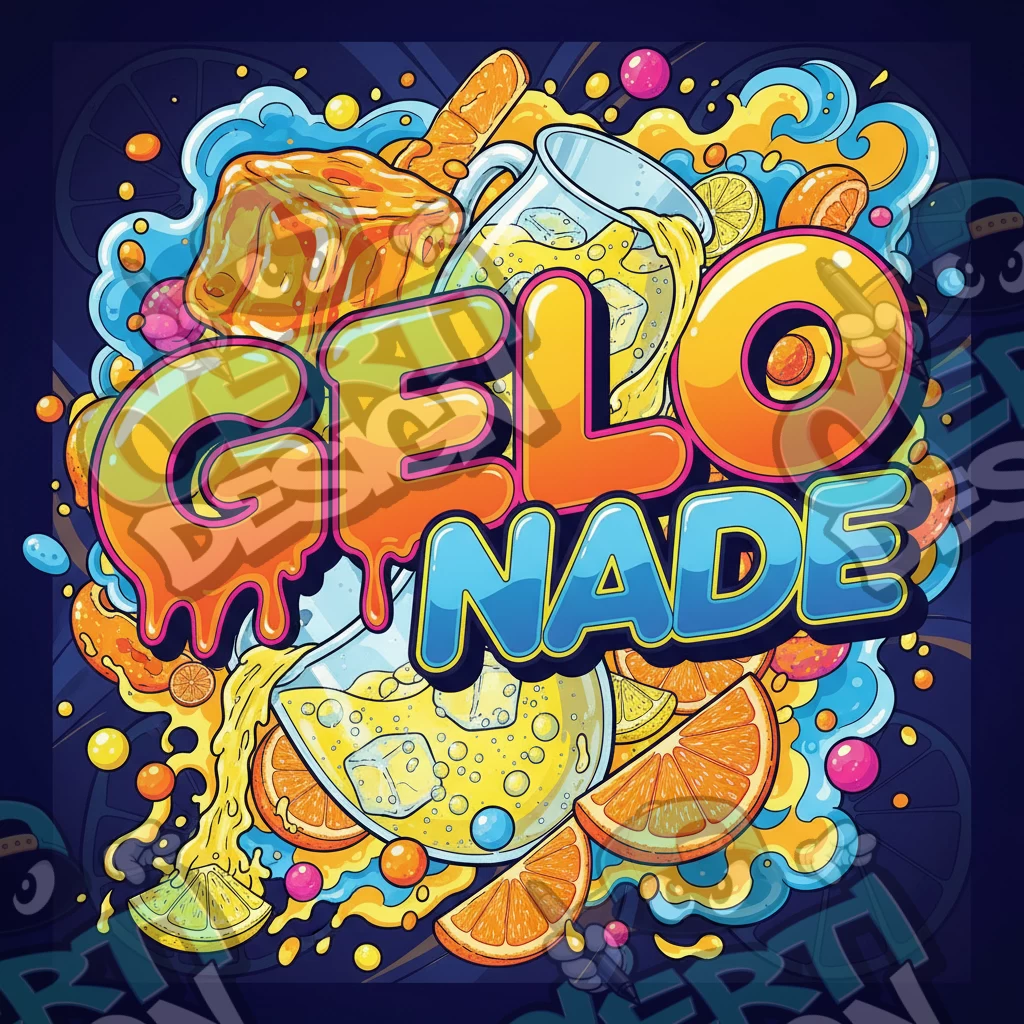 Gelonade Pre-Made 3.5g Square Mylar Bags