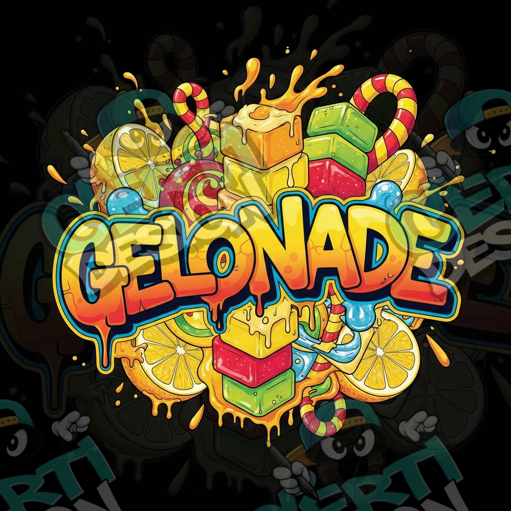 Gelonade Pre-Made 3.5g Square Mylar Bags