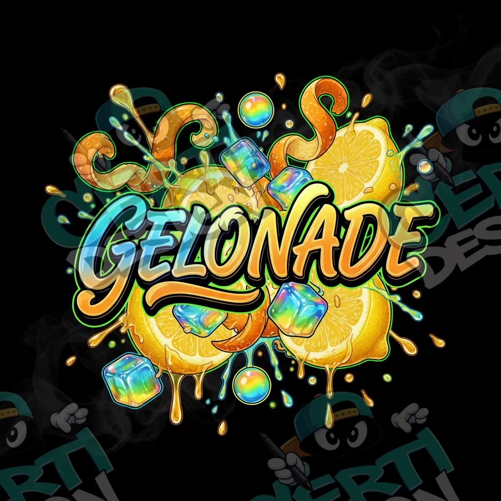 Gelonade Pre-Made 3.5g Square Mylar Bags