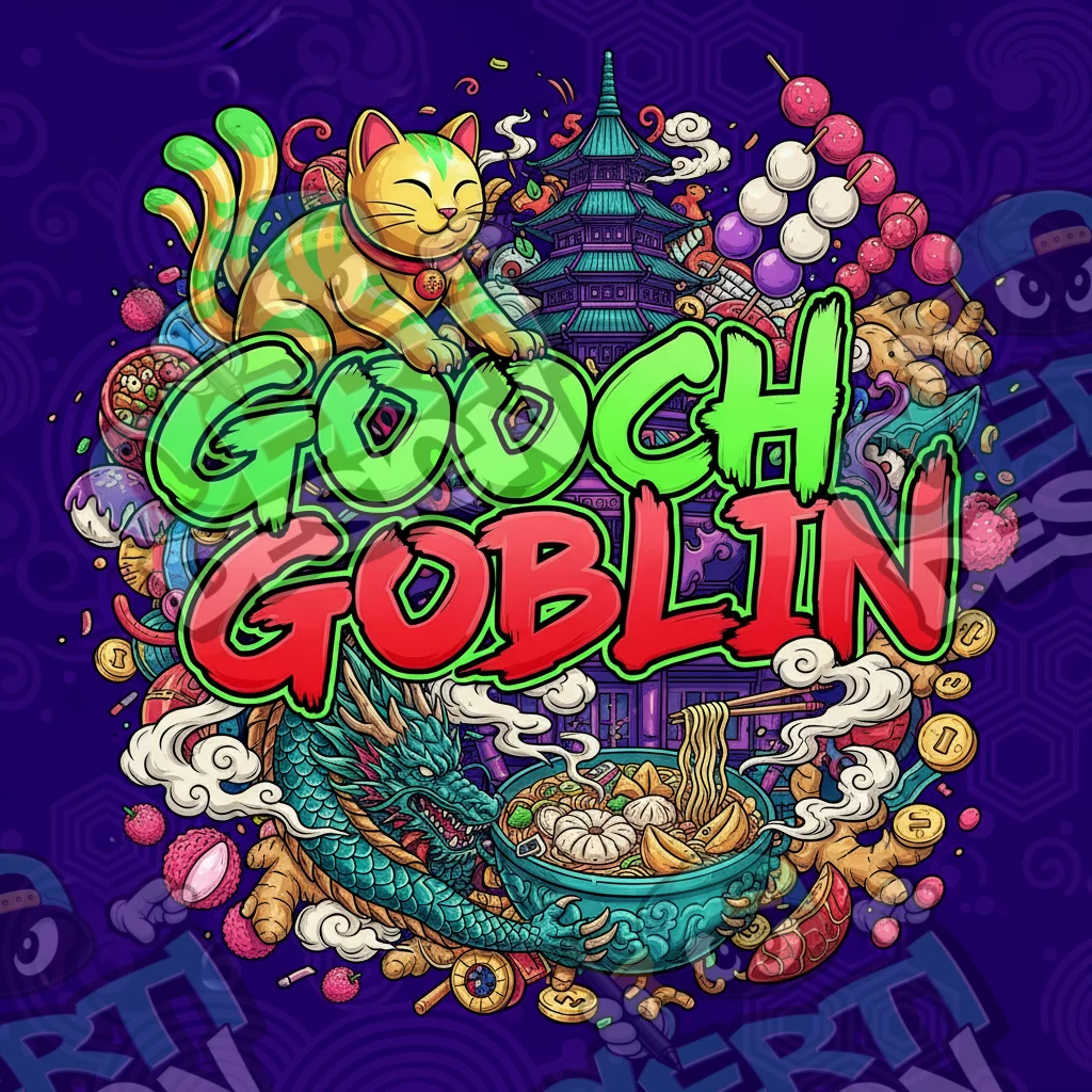 Gooch Goblin Pre-Made 3.5g Square Mylar Bags