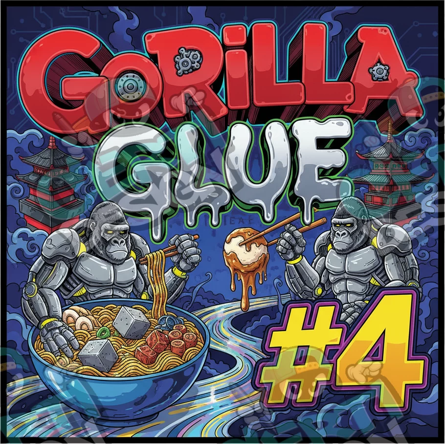 Gorilla Glue 4 Pre-Made 3.5g Square Mylar Bags