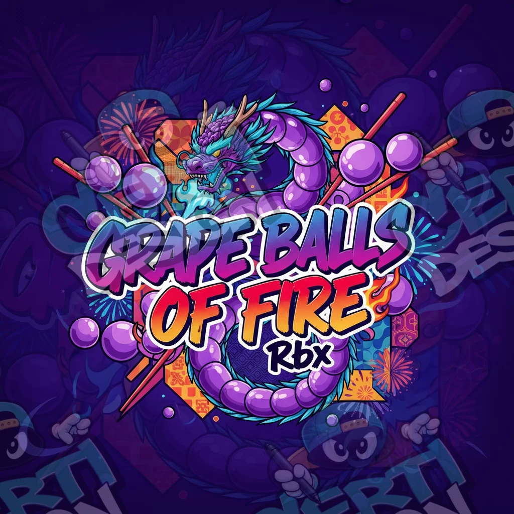 Grape Balls of Fire Rbx Pre-Made 3.5g Square Mylar Bags