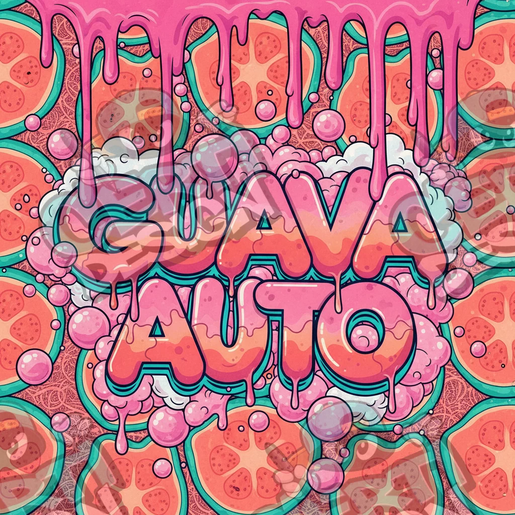 Guava Auto Pre-Made 3.5g Square Mylar Bags