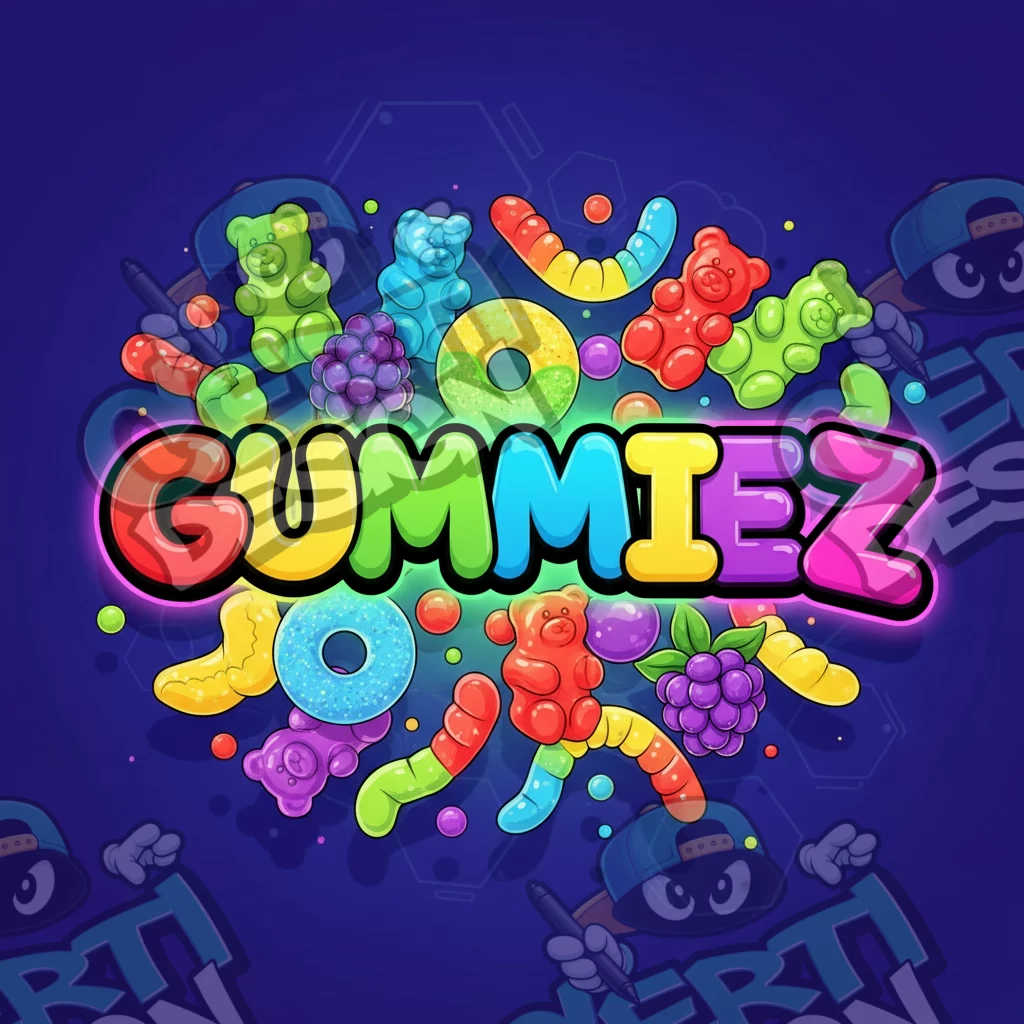 Gummiez Pre-Made 3.5g Square Mylar Bags