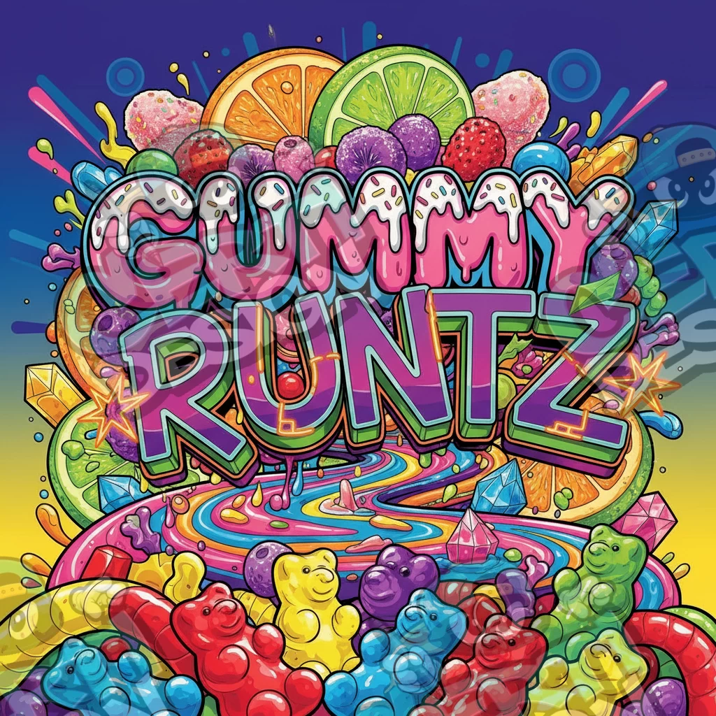 Gummy Runtz Pre-Made 3.5g Square Mylar Bags