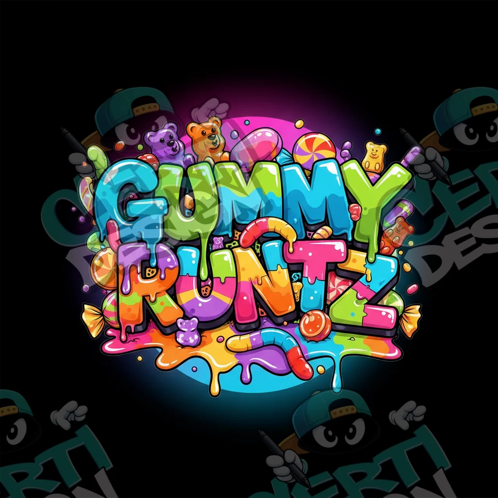 Gummy Runtz Pre-Made 3.5g Square Mylar Bags