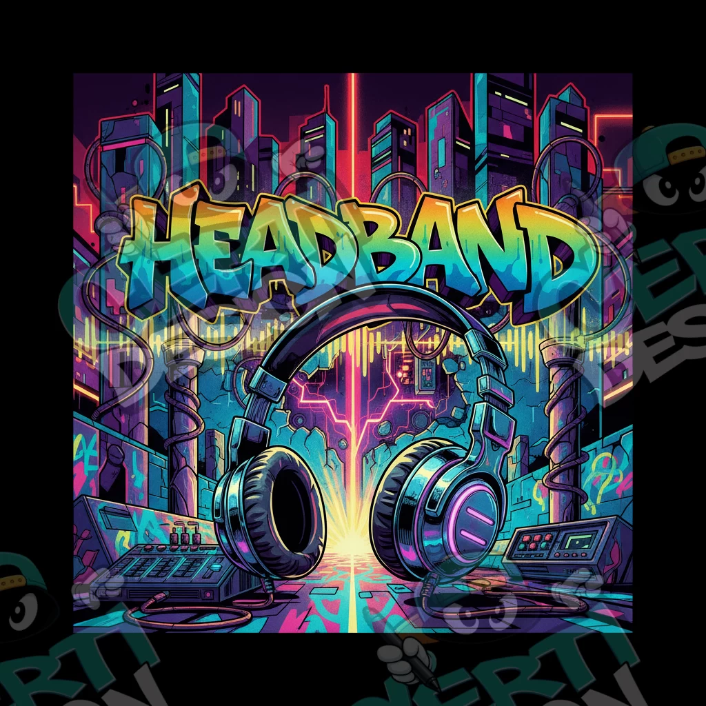 Headband Pre-Made 3.5g Square Mylar Bags