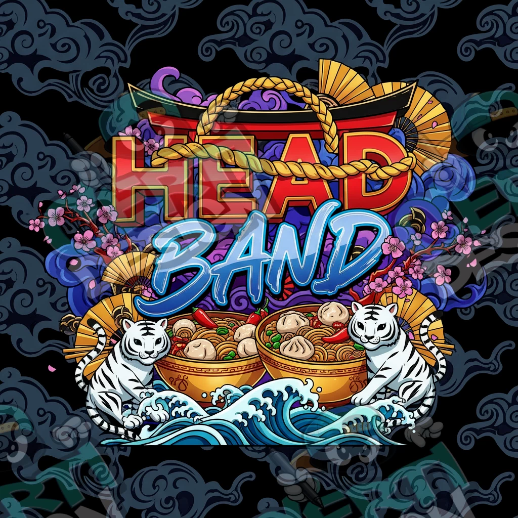 Headband Pre-Made 3.5g Square Mylar Bags