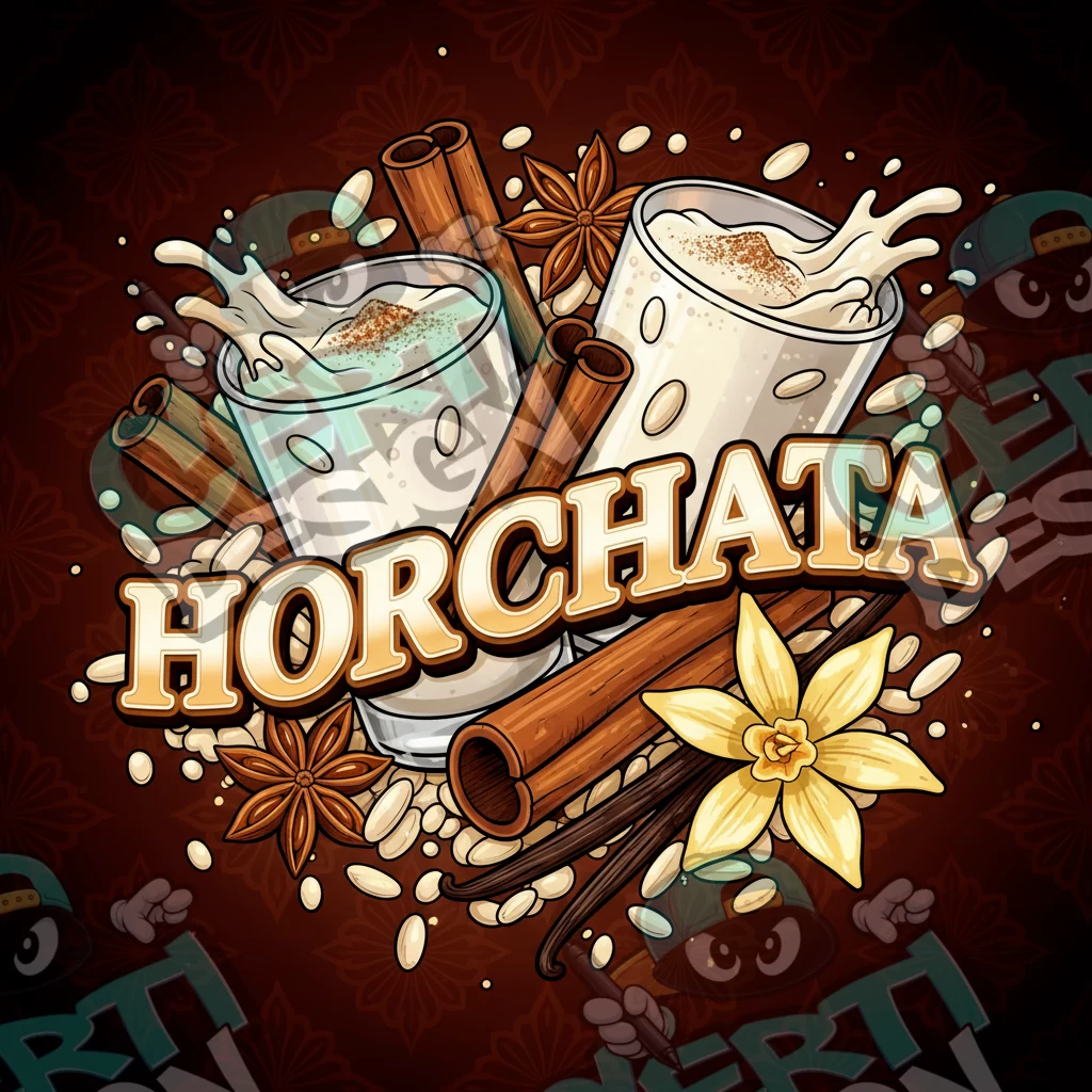 Horchata Pre-Made 3.5g Square Mylar Bags