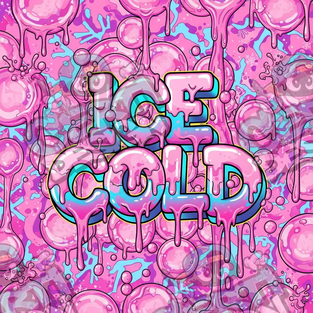 Ice Cold Pre-Made 3.5g Square Mylar Bags