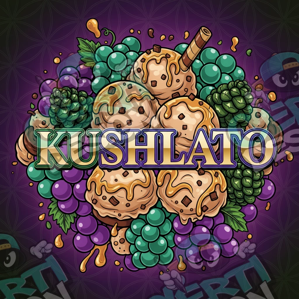 Kushlato Pre-Made 3.5g Square Mylar Bags