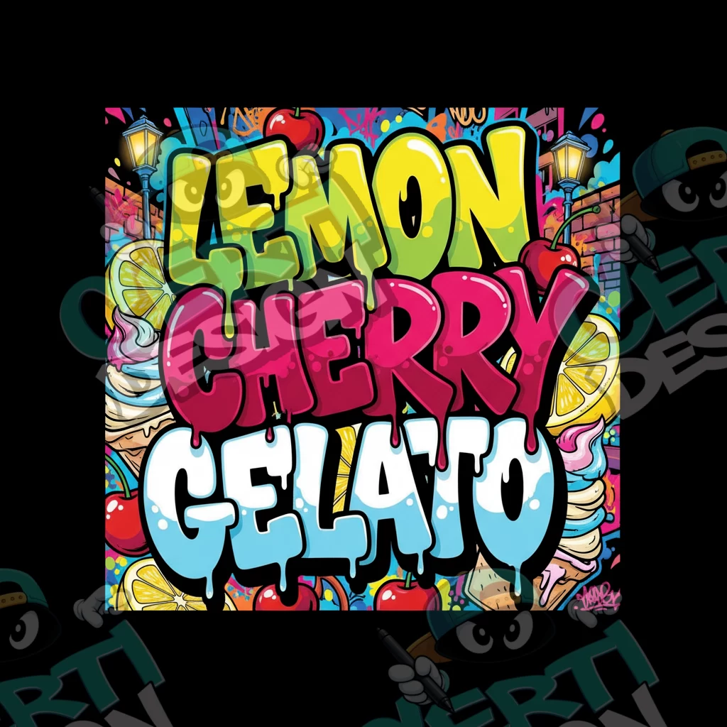 Lemon Cherry Gelato Pre-Made 3.5g Square Mylar Bags