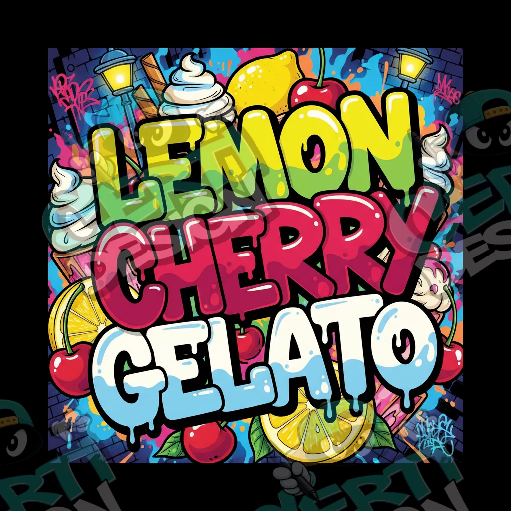 Lemon Cherry Gelato Pre-Made 3.5g Square Mylar Bags