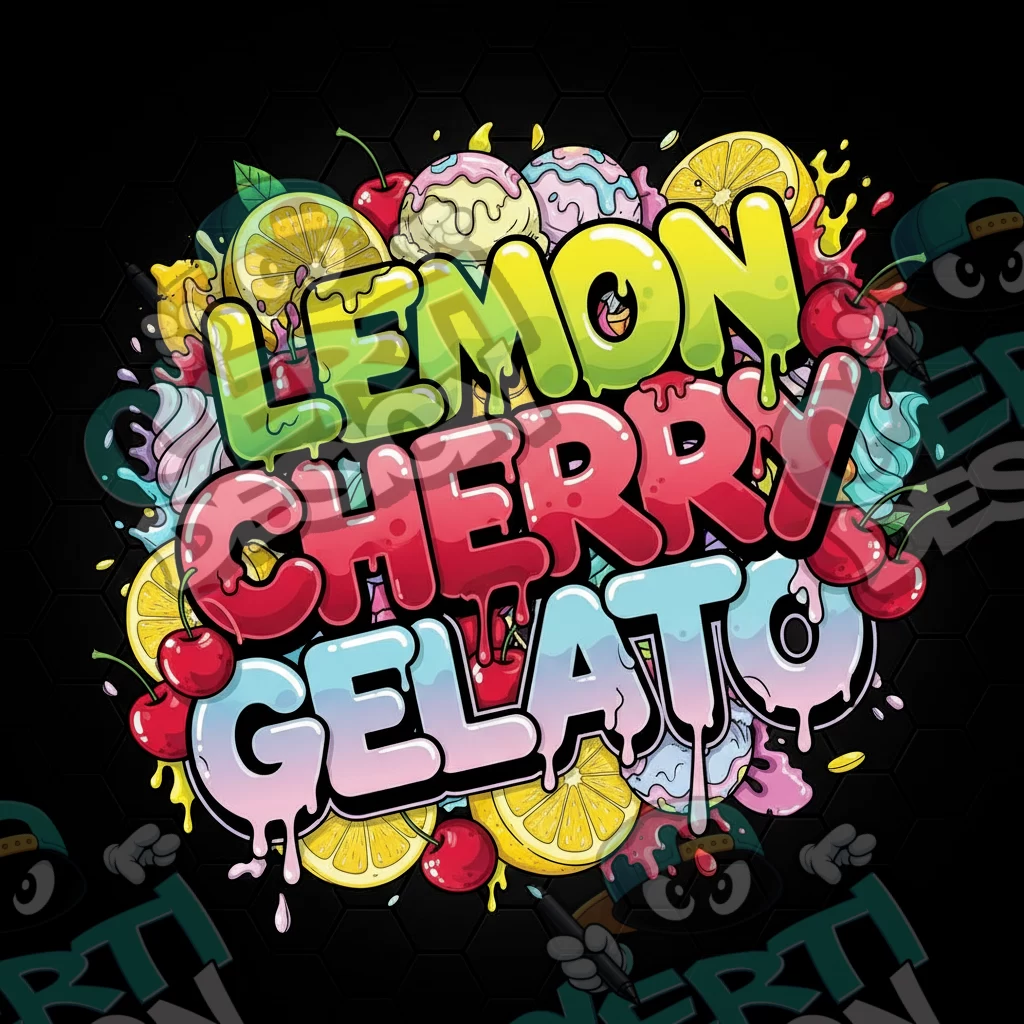Lemon Cherry Gelato Pre-Made 3.5g Square Mylar Bags