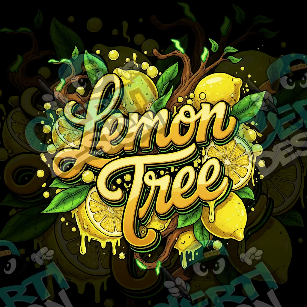 Lemon Tree Pre-Made 3.5g Square Mylar Bags