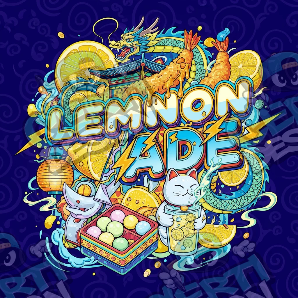 Lemonade Pre-Made 3.5g Square Mylar Bags