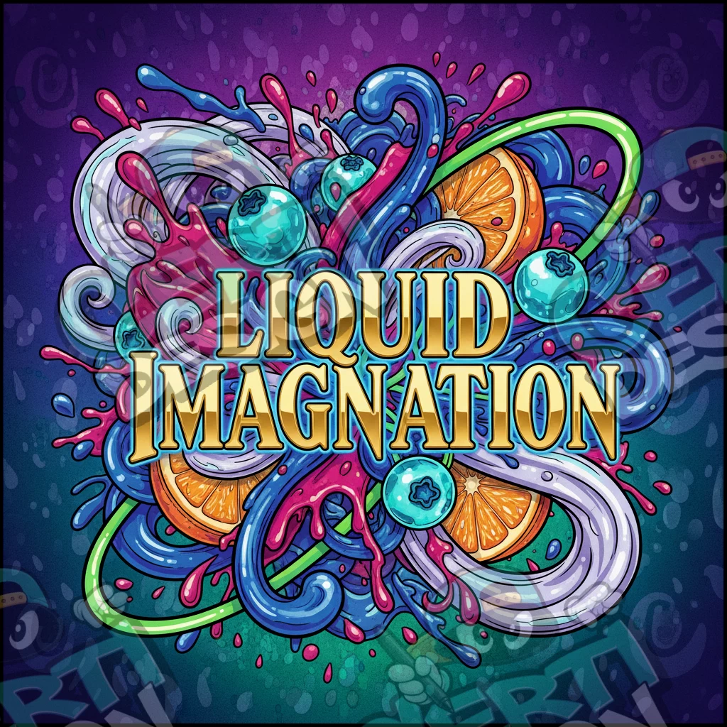 Liquid Imagination Pre-Made 3.5g Square Mylar Bags