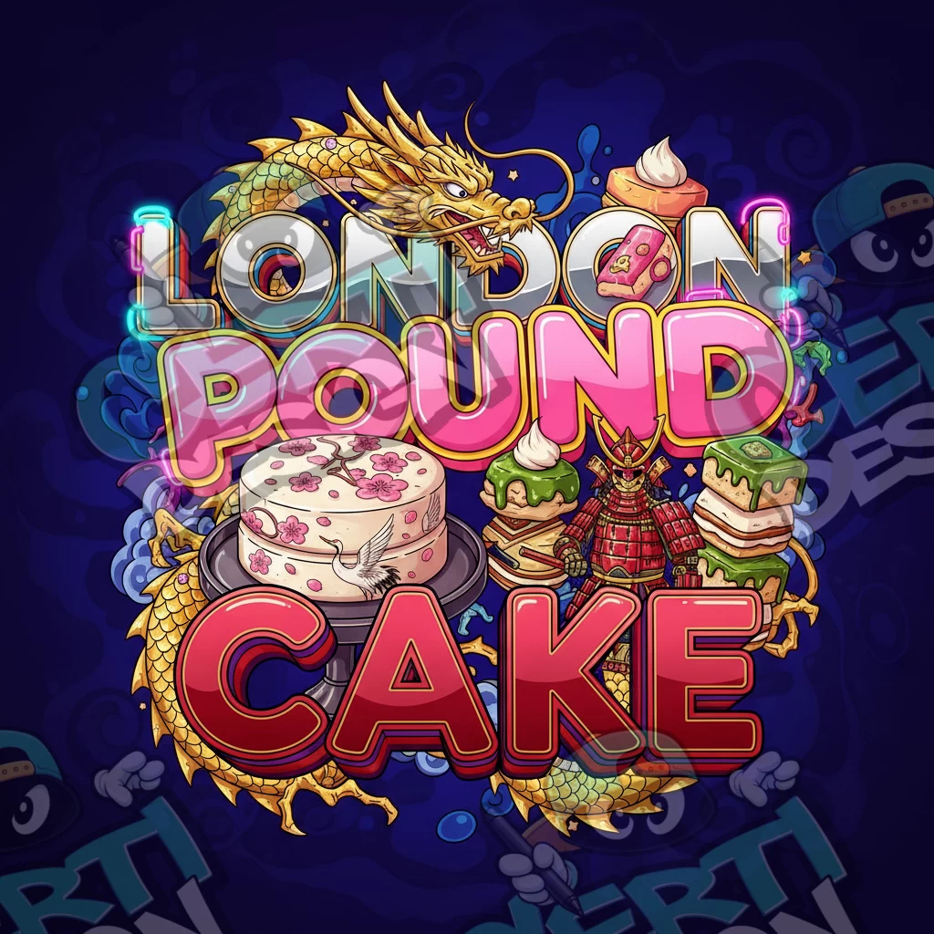 London Pound Cake Pre-Made 3.5g Square Mylar Bags