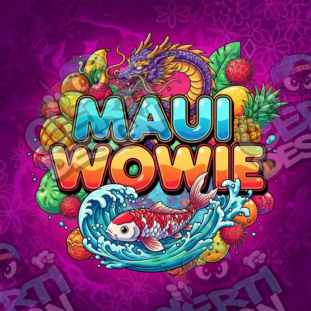Maui Wowie Pre-Made 3.5g Square Mylar Bags