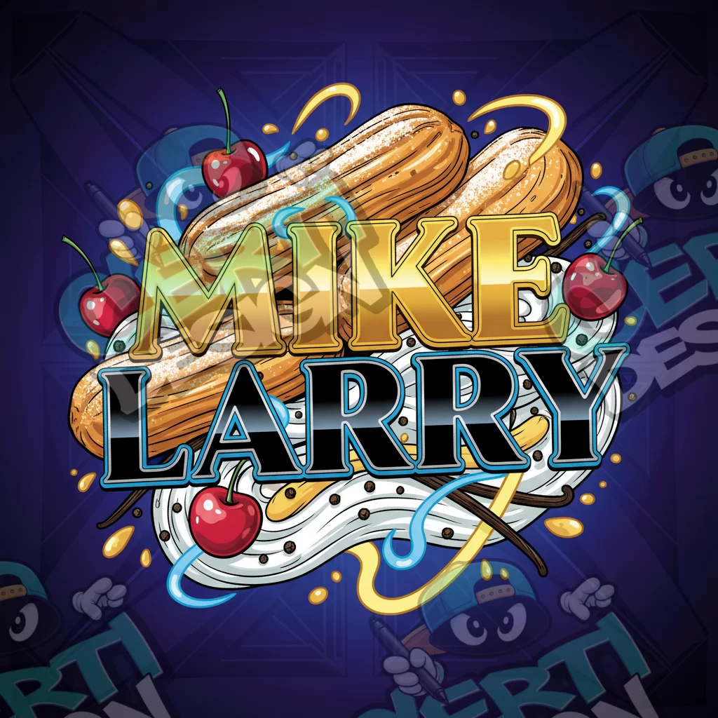 Mike Larry Pre-Made 3.5g Square Mylar Bags
