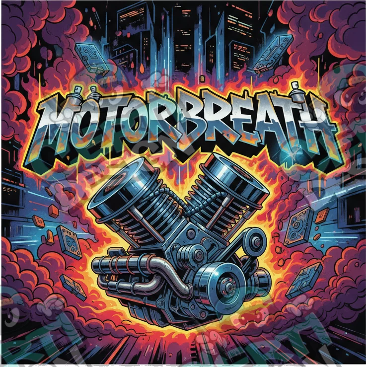Motorbreath Pre-Made 3.5g Square Mylar Bags
