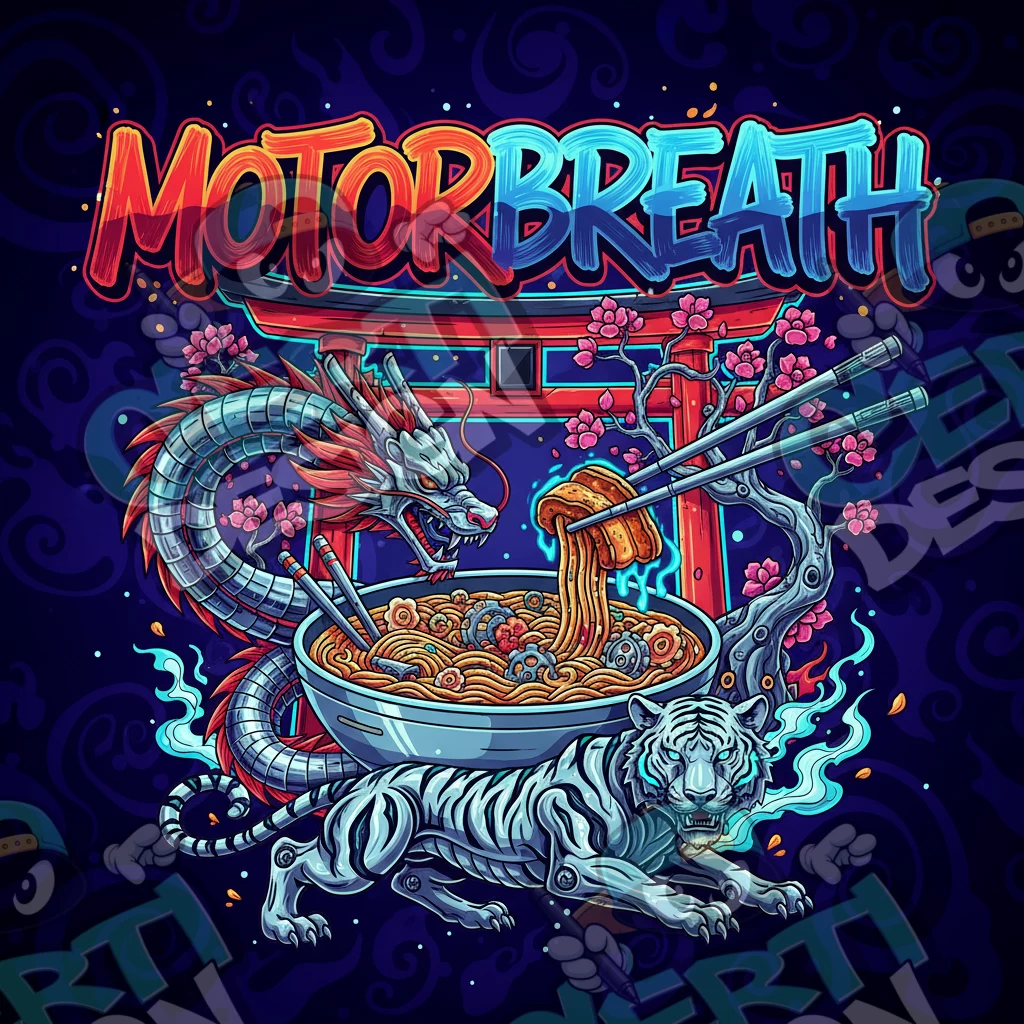 Motorbreath Pre-Made 3.5g Square Mylar Bags