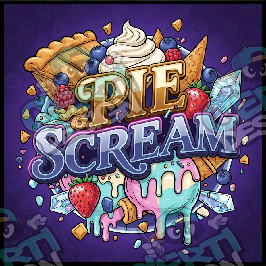 Piescream Pre-Made 3.5g Square Mylar Bags