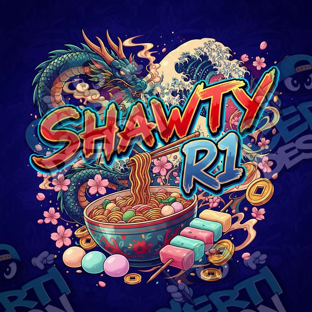 Shawty R1 Pre-Made 3.5g Square Mylar Bags