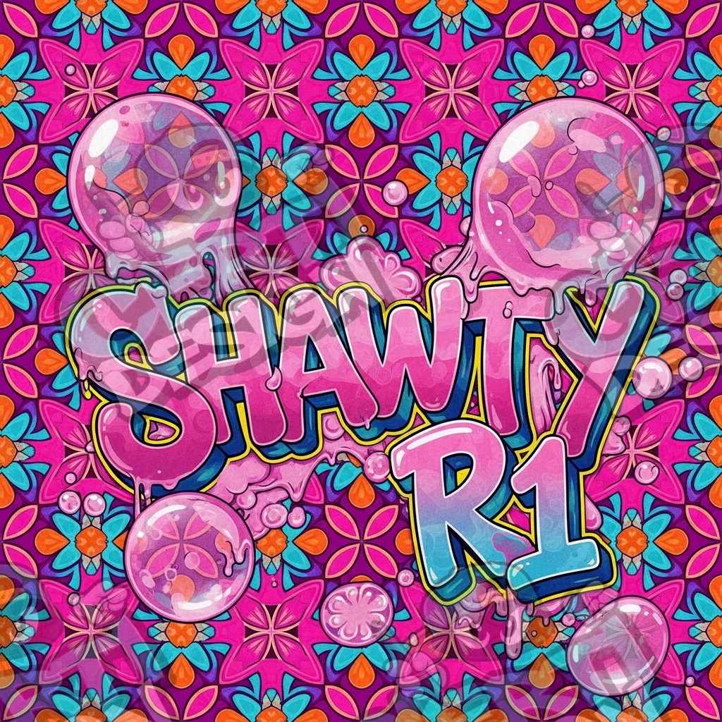 Shawty R1 Pre-Made 3.5g Square Mylar Bags