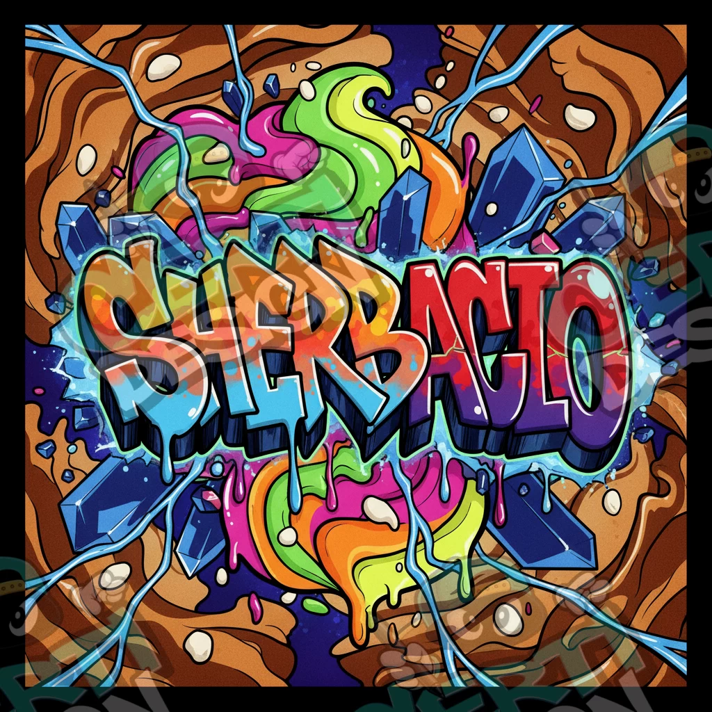 Sherbacio Pre-Made 3.5g Square Mylar Bags