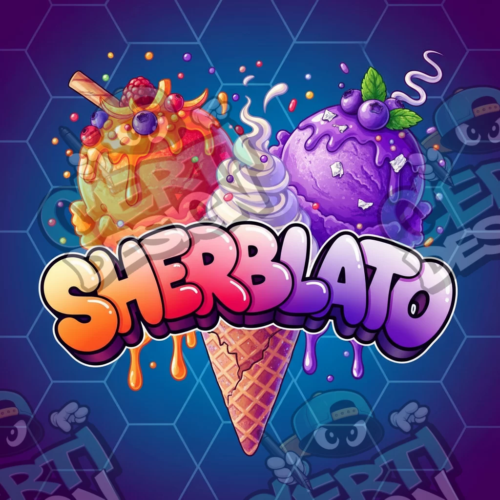 Sherblato Pre-Made 3.5g Square Mylar Bags