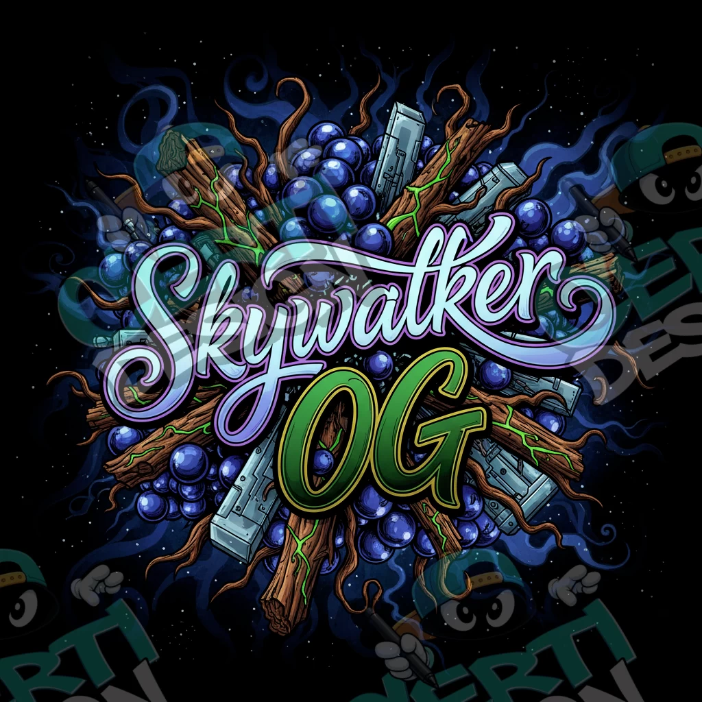 Skywalker OG Pre-Made 3.5g Square Mylar Bags