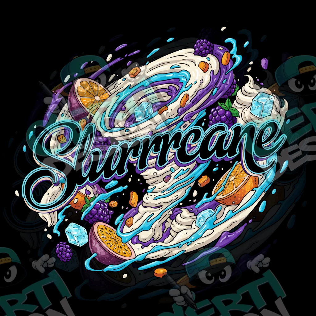 Slurricane Pre-Made 3.5g Square Mylar Bags