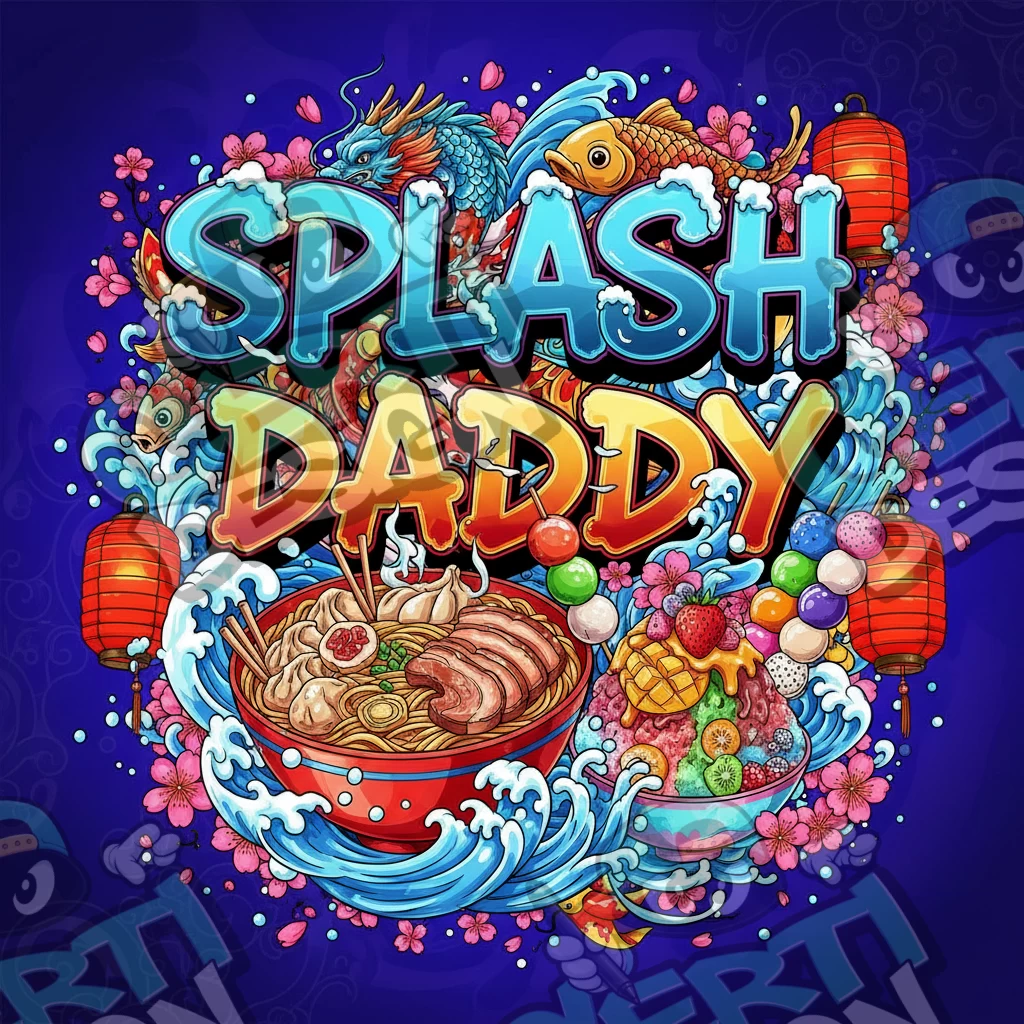 Splash Daddy Pre-Made 3.5g Square Mylar Bags