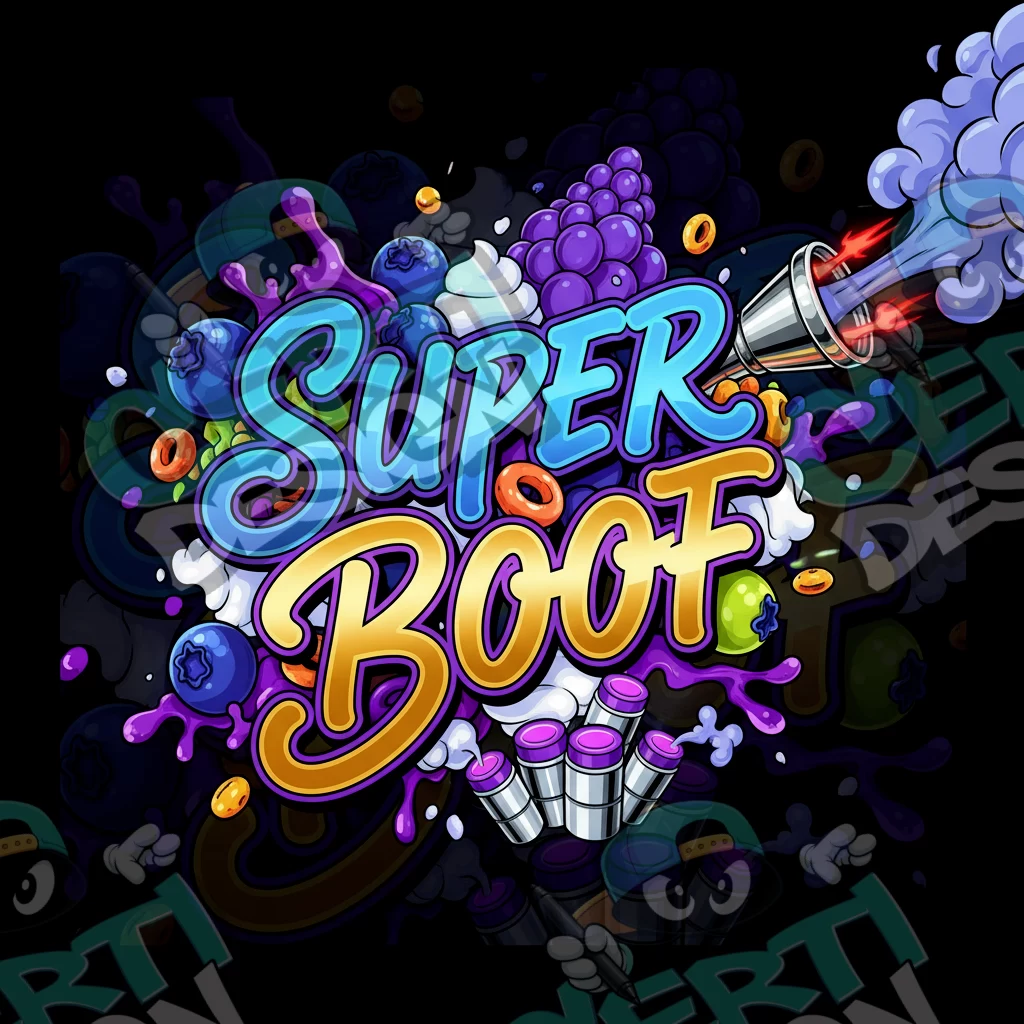 Super Boof Pre-Made 3.5g Square Mylar Bags