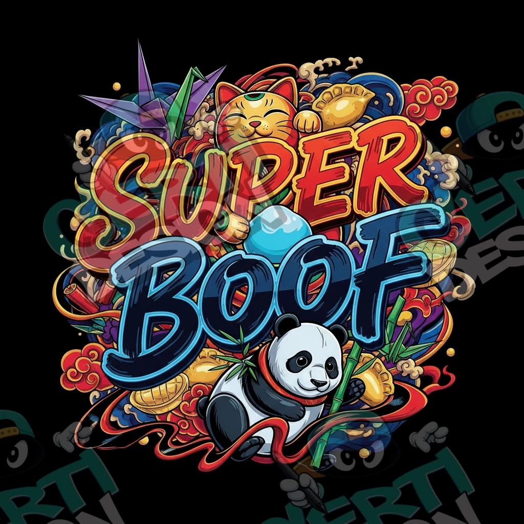 Super Boof Pre-Made 3.5g Square Mylar Bags