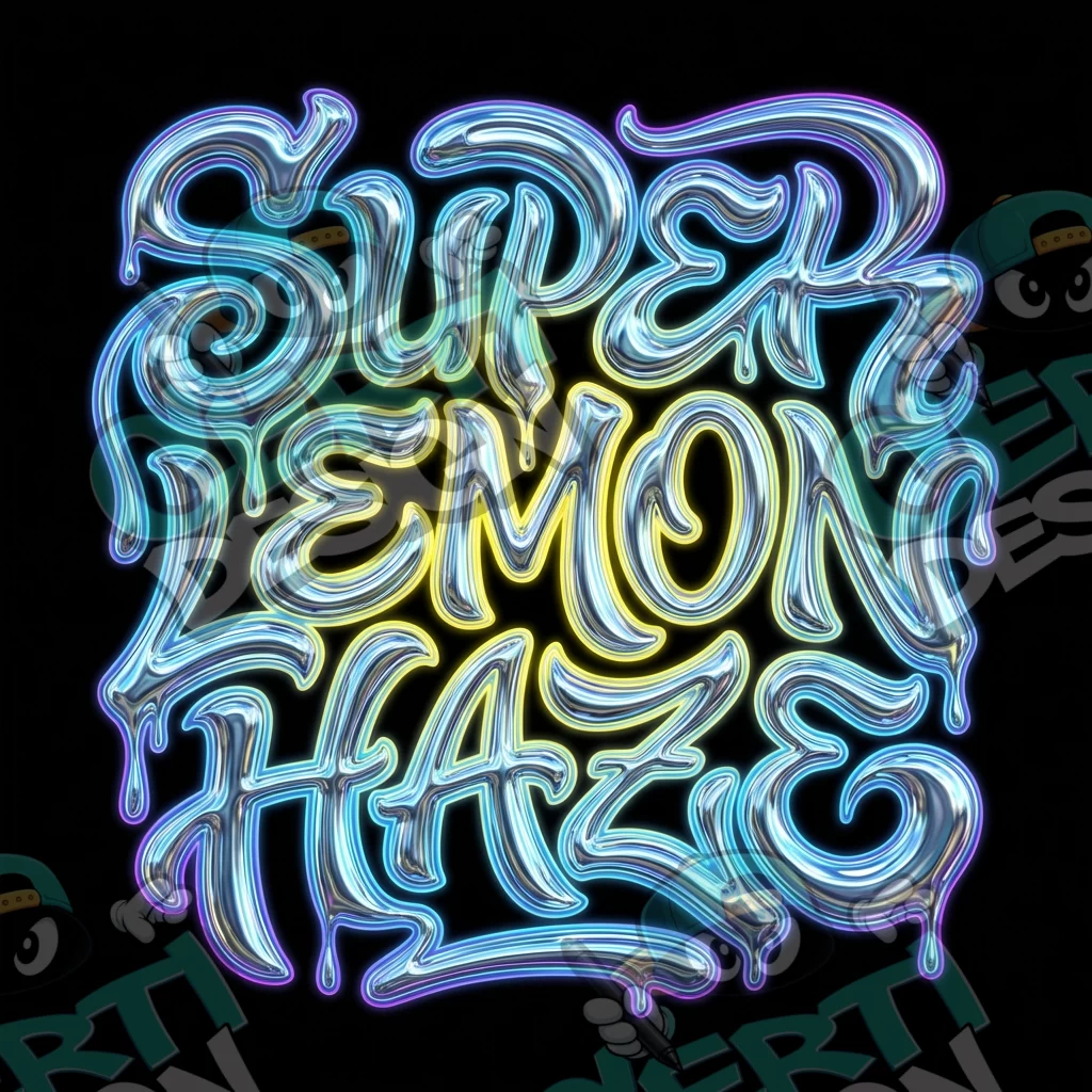 Super Lemon Haze Pre-Made 3.5g Square Mylar Bags